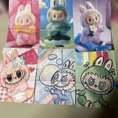 ラブブの紙袋6枚セット⑥❣️