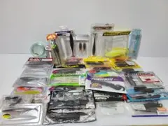 恵*三様 バス釣り　ワーム　大量　ライン付き　まとめ売り