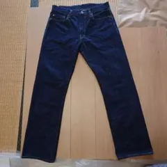 濃紺 KAPITAL セルビッジ ストレートデニムパンツ32のサムネイル