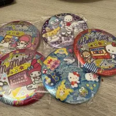 サンリオキャラクター 缶バッジ 5個セット