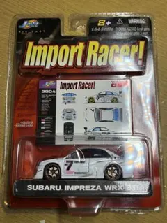 Jada toys インポートレーサー スバル インプレッサ WRX STI 白