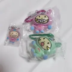 ミニモニ。25th カラビナつきフロッキーマスコット　めじるしアクセサリー