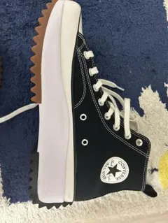 CONVERSE ブラック ハイカット スニーカー(韓国限定)