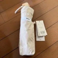 Wpc. 晴雨兼用折りたたみ傘 ベージュ