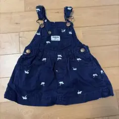 OshKosh B'gosh クジラ柄 ジャンバースカート 2Tのサムネイル