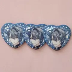 にじさんじ ハート缶バッジ ジュンブラ 小柳ロウ - メルカリ