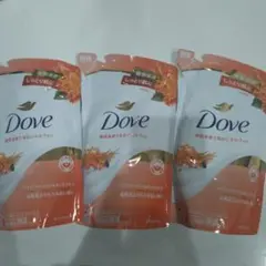 DOVE　ダブ　ボディソープ　ライスファーメント&キンモクセイ　330g　3袋