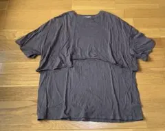 ダメージ加工レイヤードビックTシャツのサムネイル