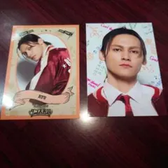 30038 THE RAMPAGE　龍さんフォトカード2枚セット新品