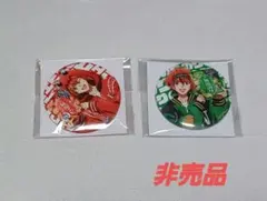 アイドリッシュセブン アイナナ 七瀬陸 缶バッジ 無限エビ 無限のり