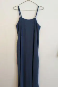 Samansa Mos2 blue キャミワンピース ブルー