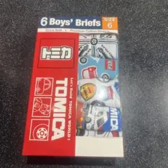 トミカ 男の子用ブリーフ 6枚セット サイズ6