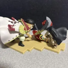 ワンピース ワールドコレクタブルフィギュア ログストーリーズ白ひげシャンクス