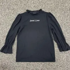 JENNI love 長袖カットソー ブラック 140cm