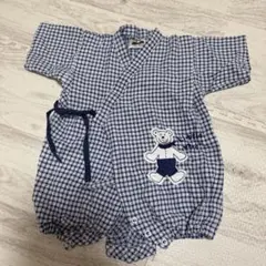 ベビー　レトロ　甚平