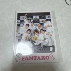 FANTASTICS　FANTARO　フォトカード【FC限定】