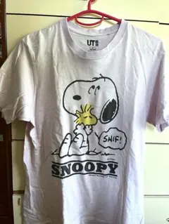 スヌーピー Tシャツ 紫