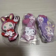 メゾピアノ×ハローキティ カプセルラバーマスコット べリエちゃん 3点セット