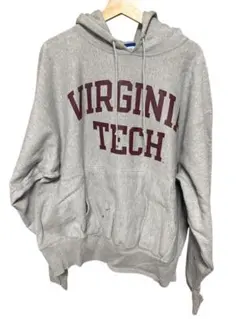 champion Virginia Tech グレー パーカー　古着