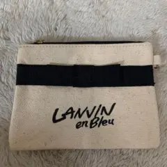 LANVIN en Bleu ランバンオンブルー　ミニポーチ　リボンのサムネイル