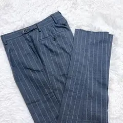 新品未使用　オンリー 高級生地 カノニコ スラックスパンツ グレー 44