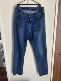 ソフト ジーンズ　デニム　パンツ150-160㎝　キャンプ　林間学校