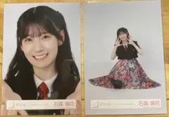 櫻坂46 石森璃花　12th BACKS LIVE 黒衣装　ヨリ・座り