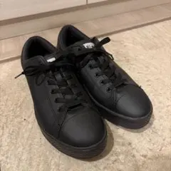 26.5cm CONVERSE オールブラック スニーカー
