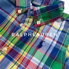 【ラルフローレン】ロンパース75コットンオールチェックベビー服