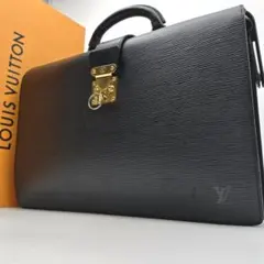 ルイヴィトン エピ リヴィエラ ノワール 黒 ビジネスバッグ