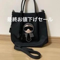 新品…2way ショルダーバッグ ブラックのサムネイル