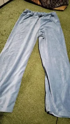 ストライプ柄 ロングパンツ Mサイズ