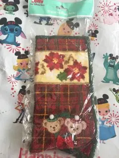ディズニー クリスマス限定 ダッフィー  シェリーメイ  タオル