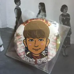 黒木啓司 缶バッチ