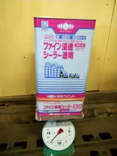 未使用 日本ペイント ニッペ ファイン浸透シーラー 透明 - メルカリ