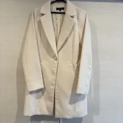 rienda アイボリー ロングコート