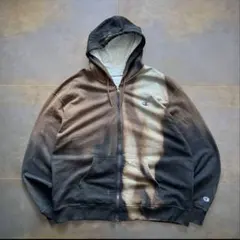 Champion パーカー 鬼フェード y2k