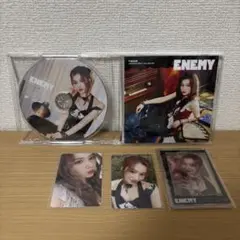 匿名配送 TWICE ENEMY サナ ソロ盤 CD トレカ jyp特典