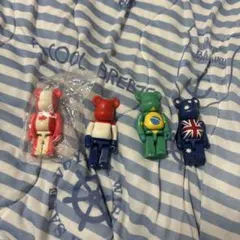 BE@RBRICK ベアブリック 国旗デザイン 4体セット