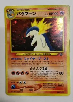 ✿バクフーン_プレミアムファイル PROMO 第1世代 1996~1999