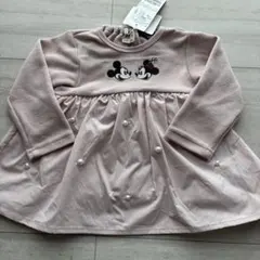 【新品タグ付き】Petit main/ディズニーコラボ/長袖チュニック/80cm
