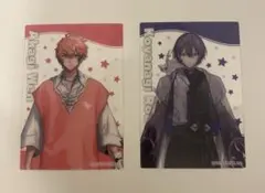 赤城ウェン　小柳ロウ　にじさんじスナック　クリアカード　トレカ