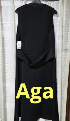 Aga アーガ NORITAKE スコットクラブ ノースリーブワンピース