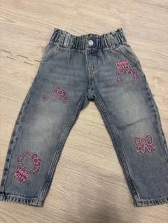 H&M Hello Kitty デニムパンツ 90センチ2歳