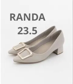 RANDA 23.5 ゴールドパーツパンプスのサムネイル