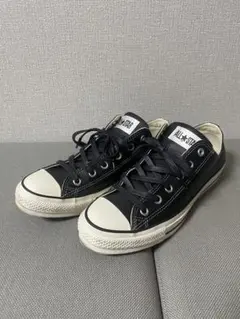 CONVERSE ALL STAR レザー/ブラックのサムネイル