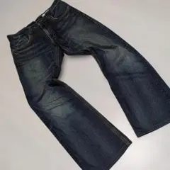 00s EDWIN faded flare denim y2k 401XVS