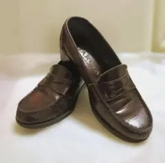 HARUTA レザー ローファー 中ヒール