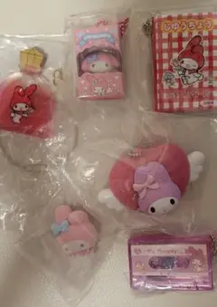 マイメロディガチャガチャ 6コセット