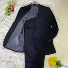 スーツ セットアップ ブラック ストライプ Y7 XL 2B